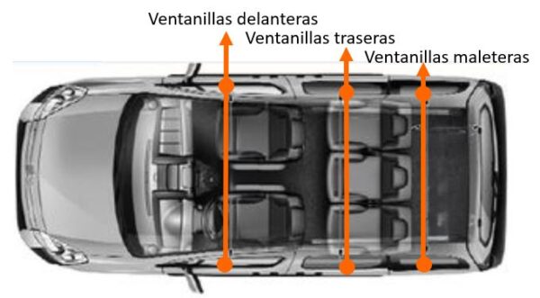 Citroën Berlingo II desde 2008 a 2018  (Zona trasera con revestimiento excepto doble puerta) - Imagen 15